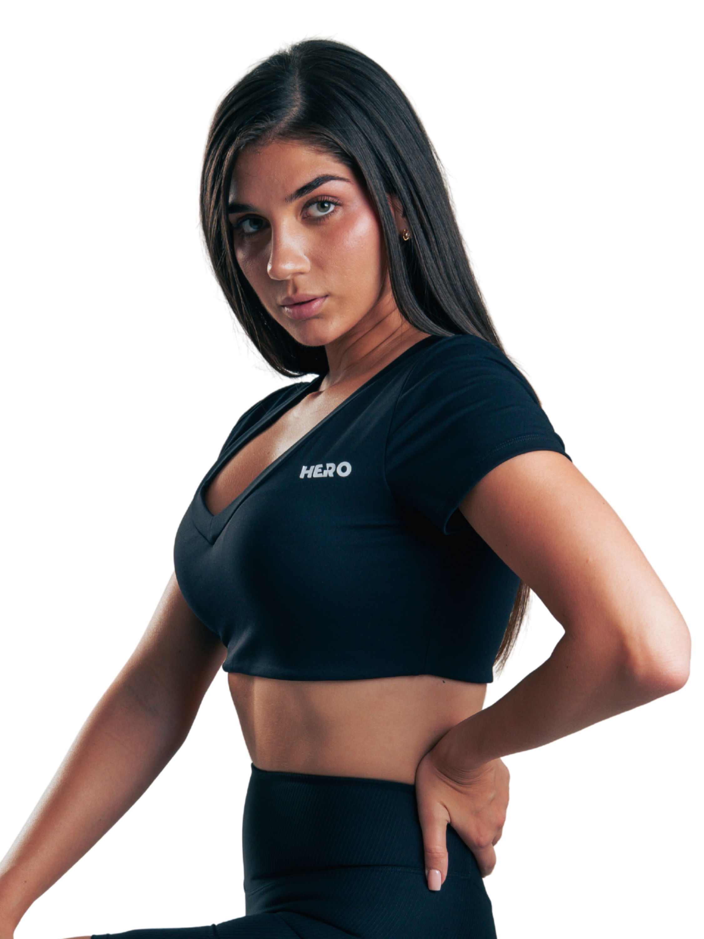 T SHIRT U FIT HERO NEGRO