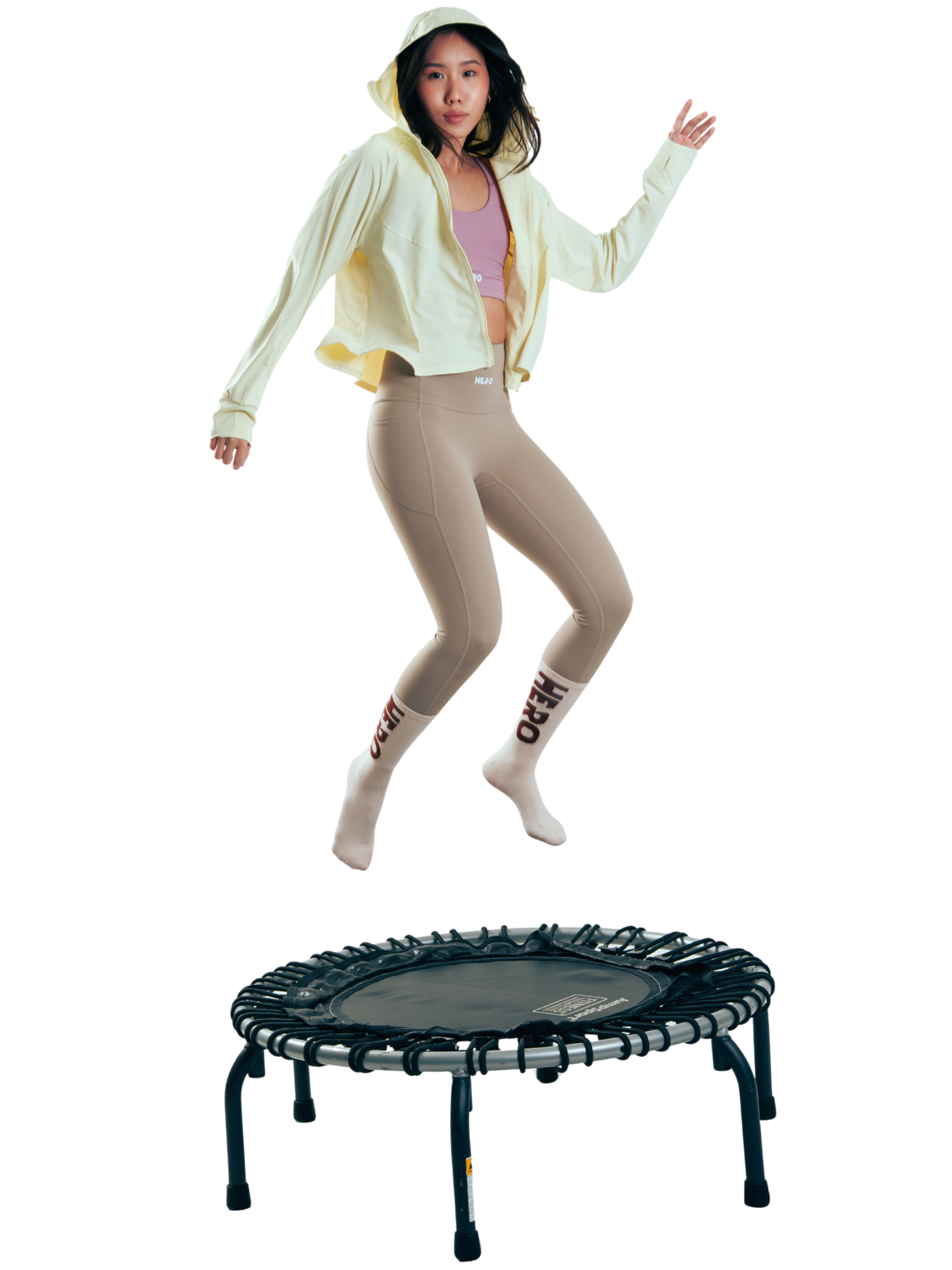 GAITER HOOD UV HERO AMARILLO