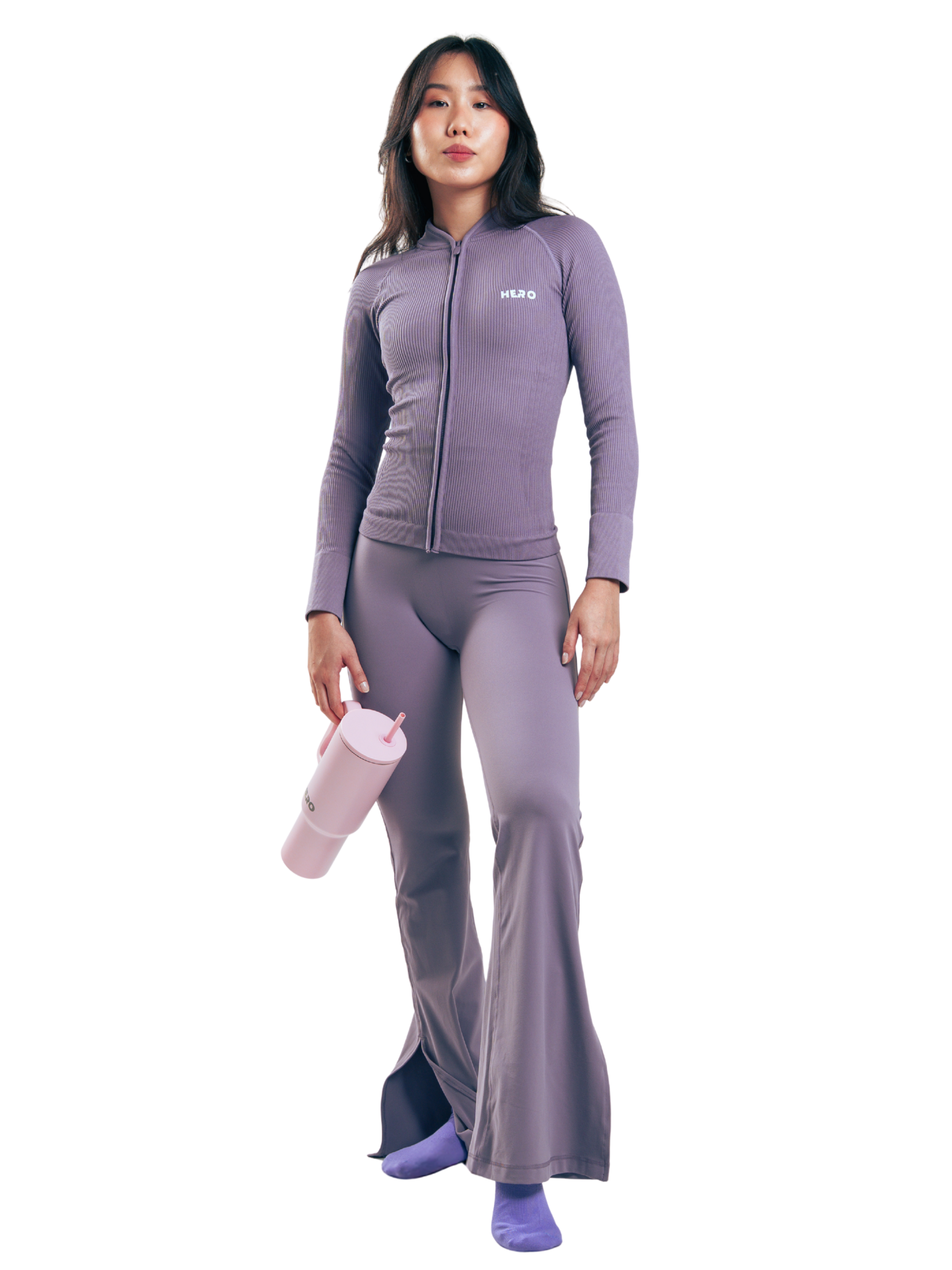 LEGGIN HW FLARE HERO LILA