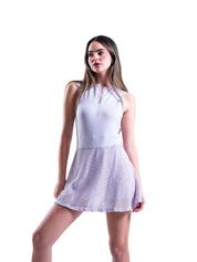 VESTIDO DEPORTIVO CON FALDA MALLADA HERO