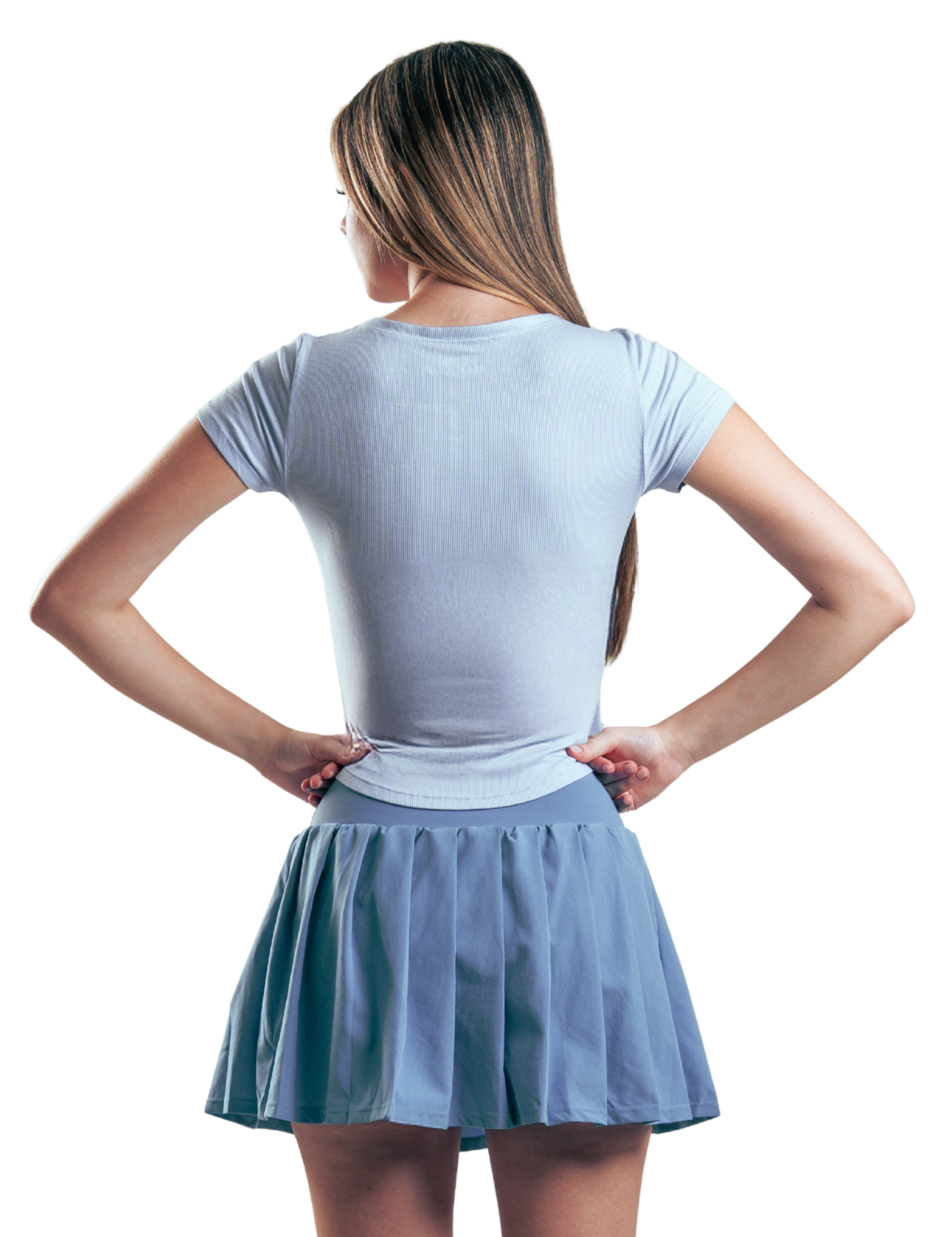 YOGA ZIP TOP HERO AZUL BEBE