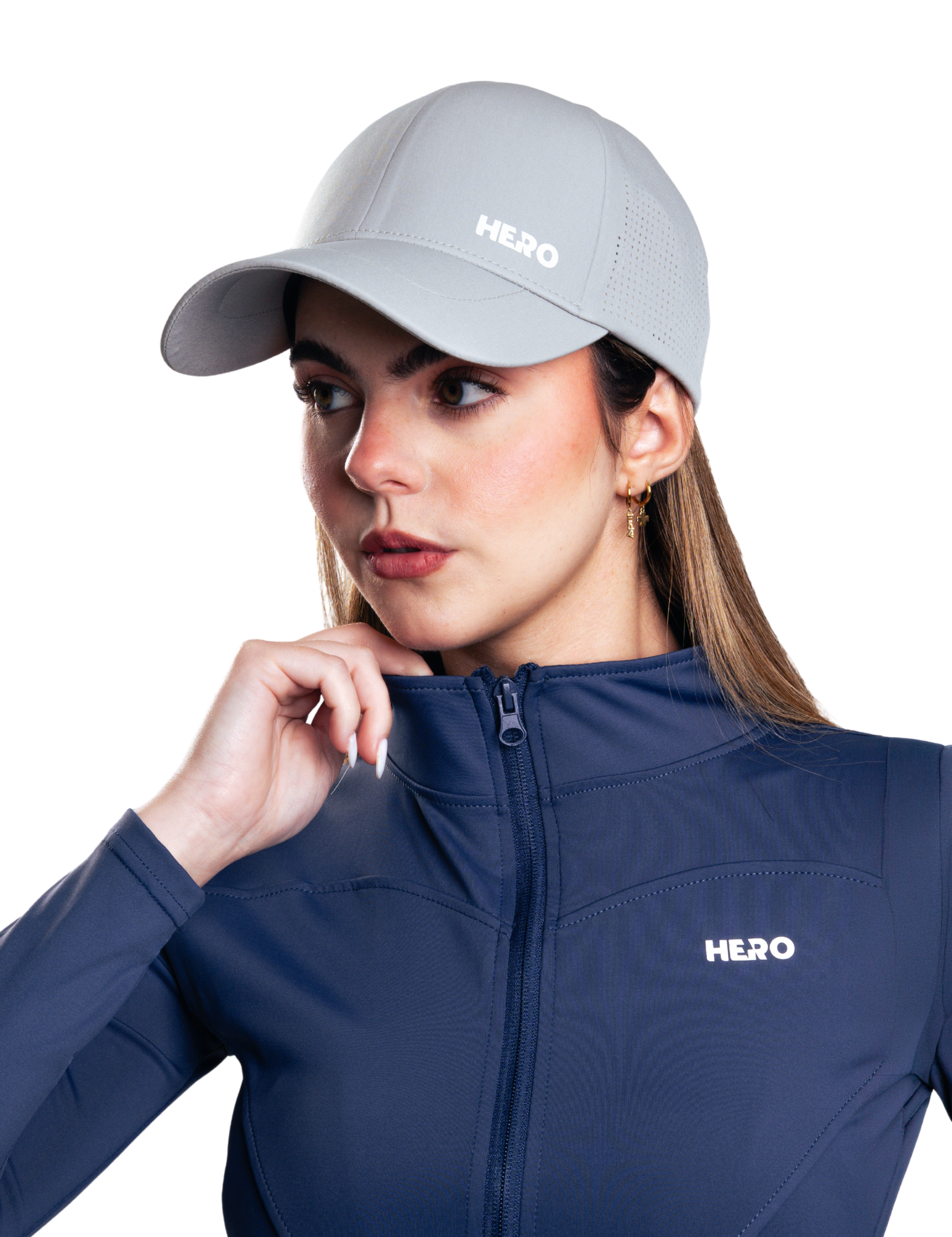 ZIP SWEATER HERO AZUL