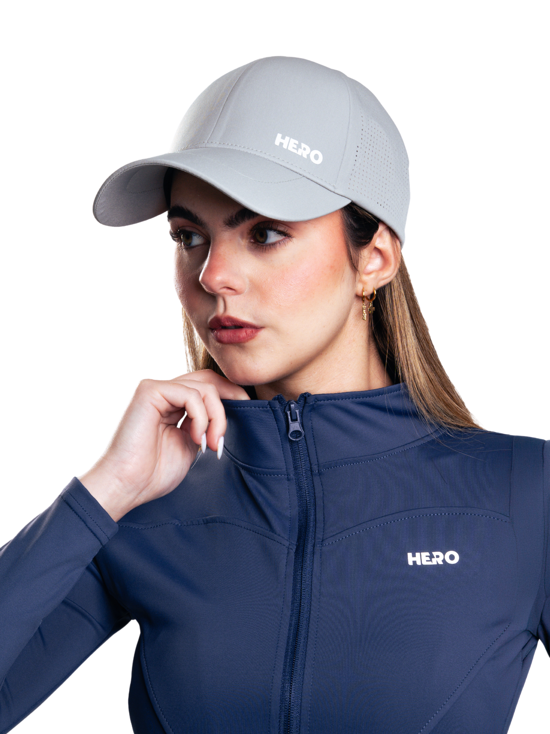 ZIP SWEATER HERO AZUL