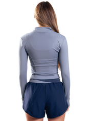 ZIP SWEATER HERO GRIS