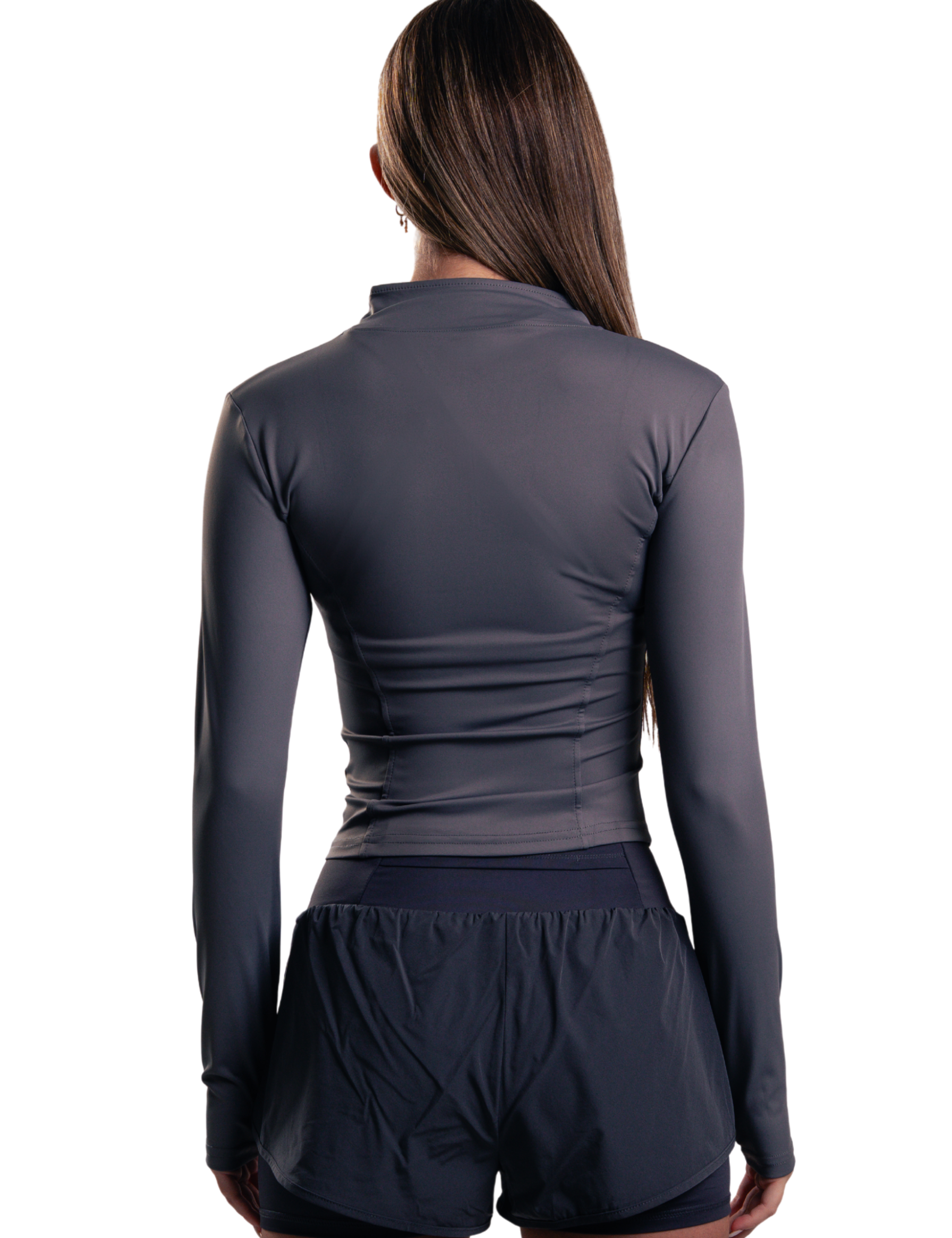 ZIP SWEATER HERO GRIS