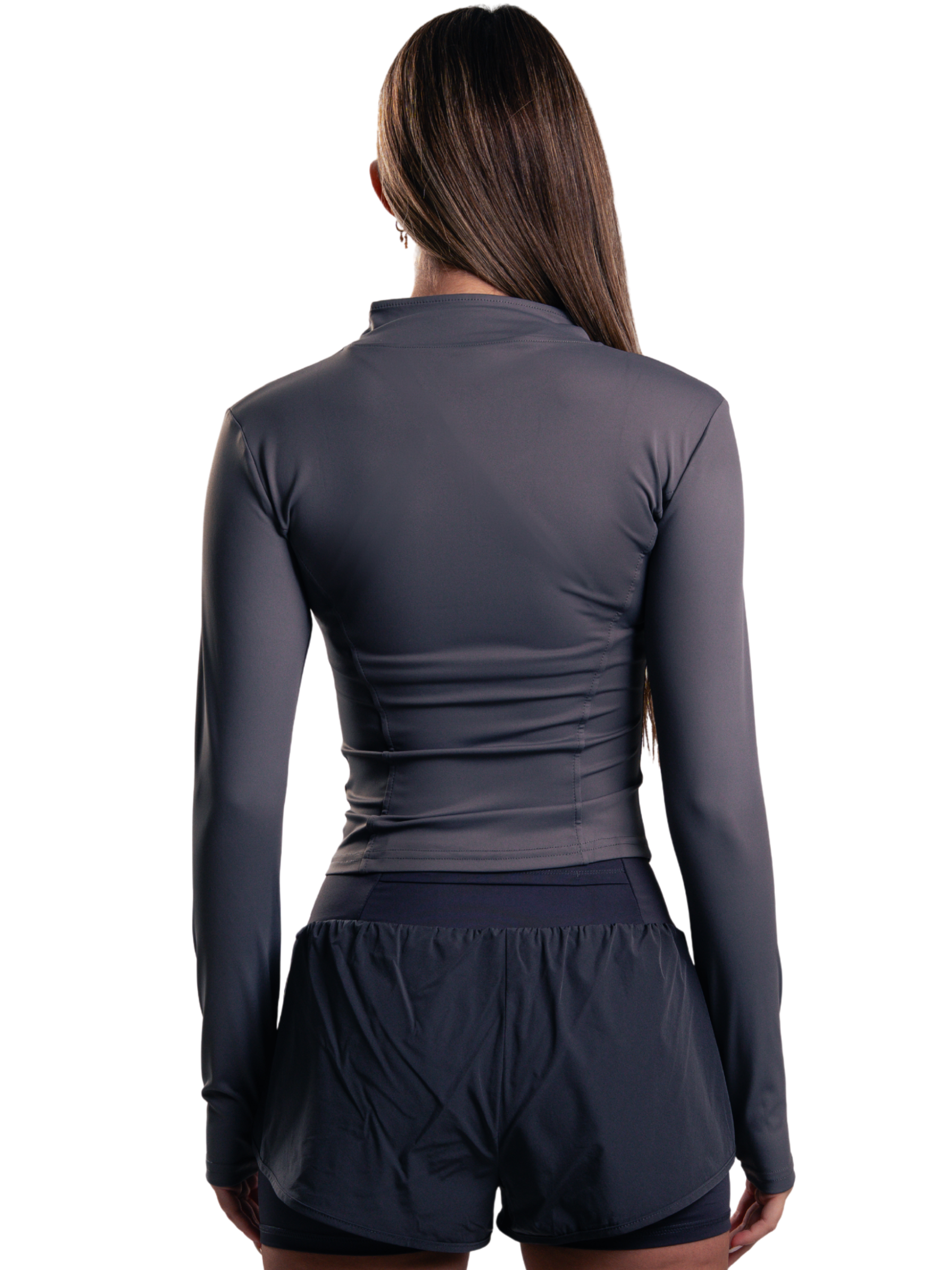 ZIP SWEATER HERO GRIS