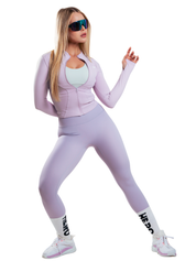ZIP SWEATER HERO LILA