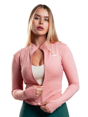 ZIP SWEATER HERO ROSADO PASTEL