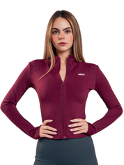 ZIP SWEATER HERO VINOTINTO