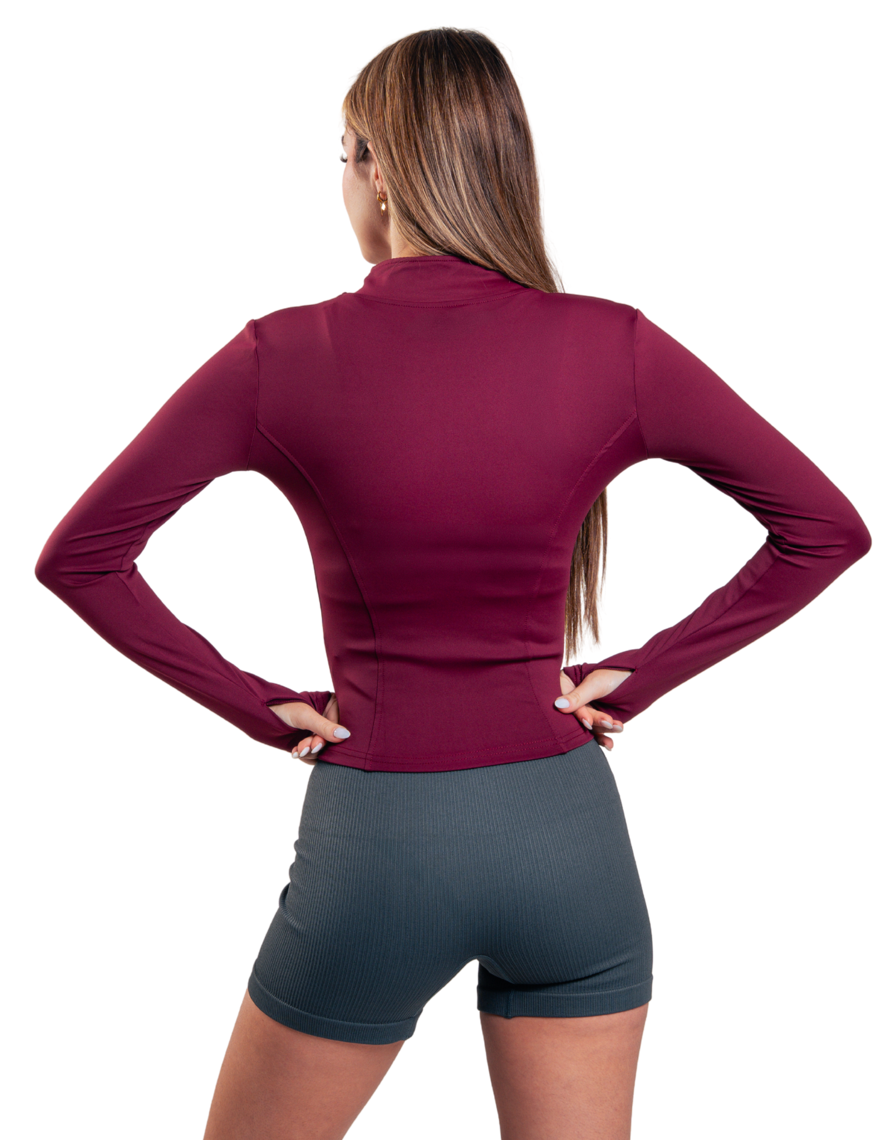 ZIP SWEATER HERO VINOTINTO