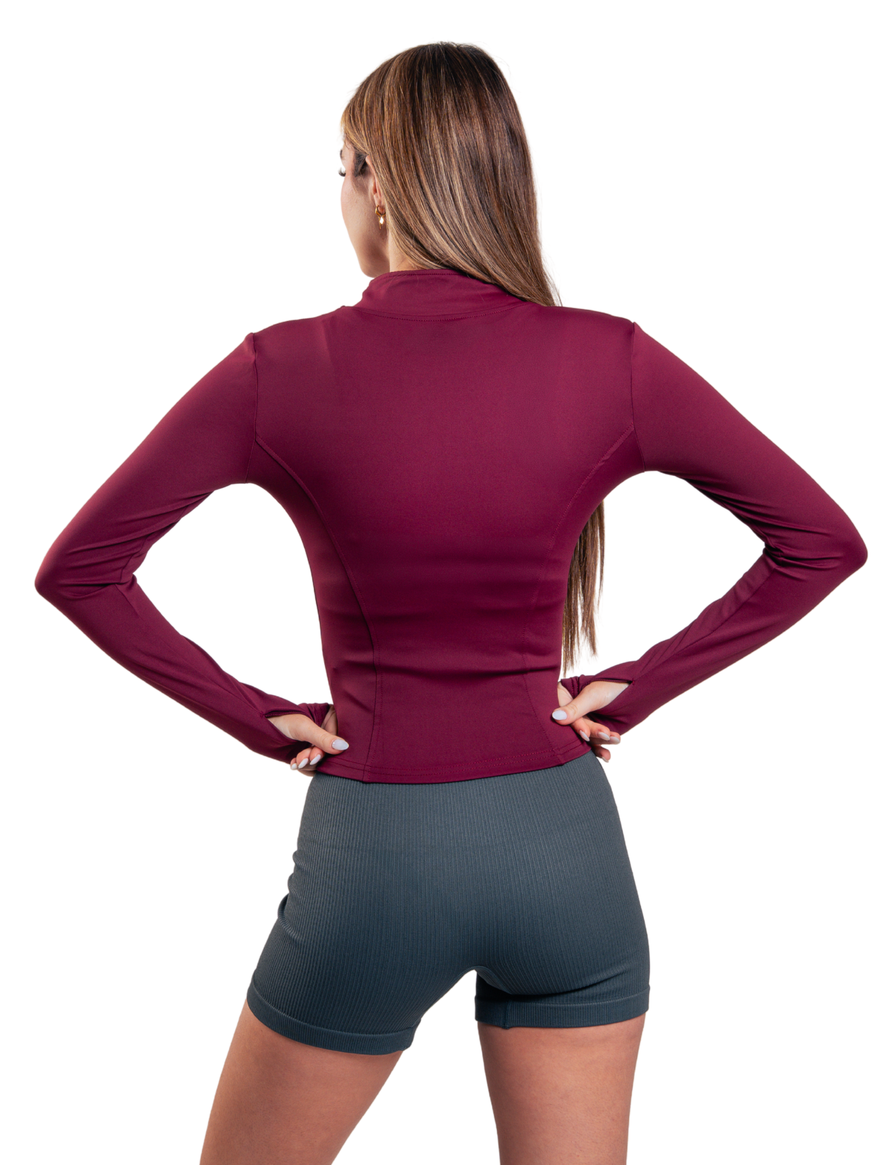 ZIP SWEATER HERO VINOTINTO
