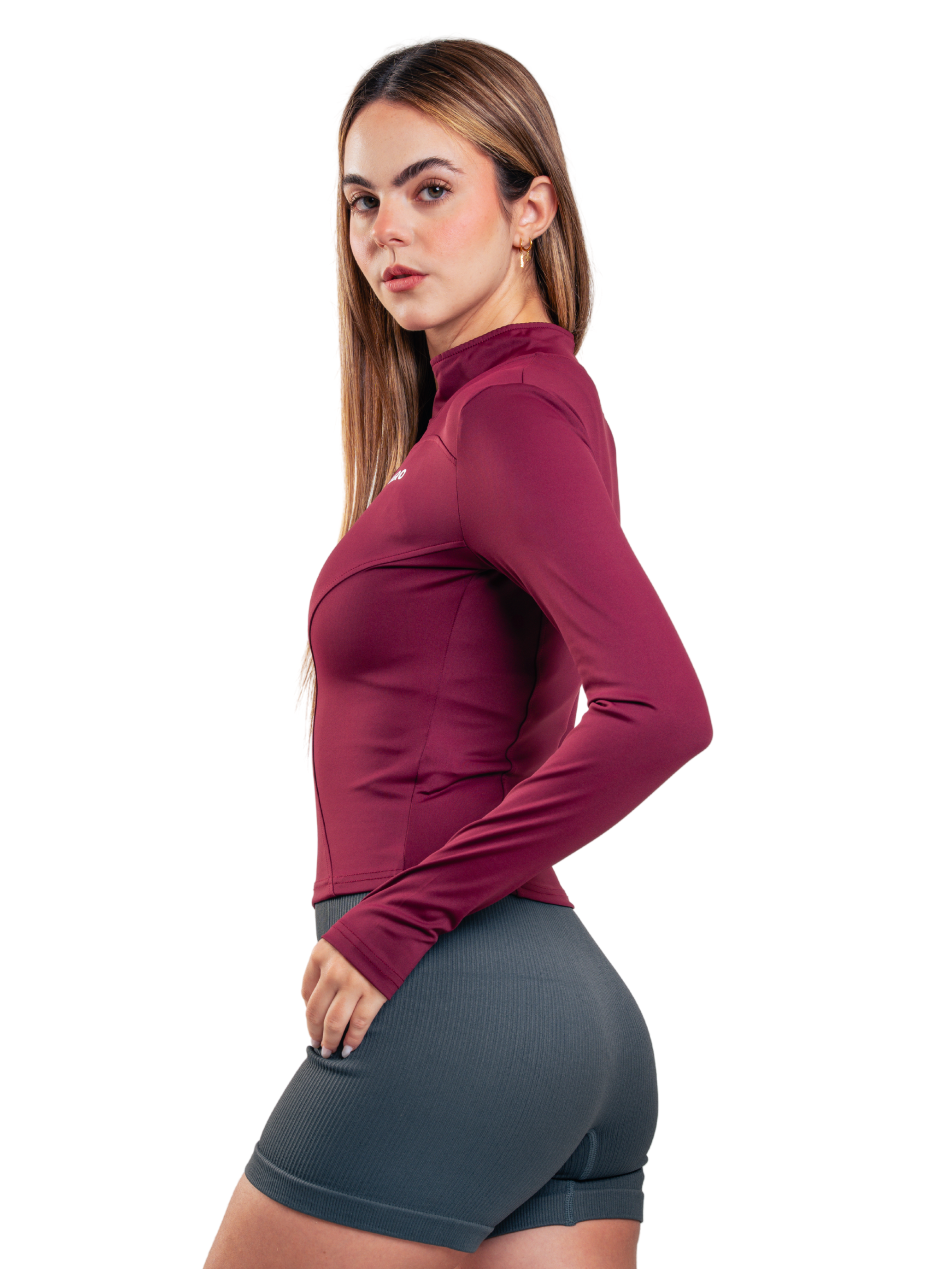 ZIP SWEATER HERO VINOTINTO