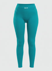 LEGGIN DAMA ACANALADO HERO AZUL