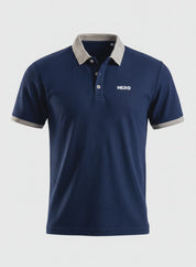 CHEMISE POLO 3 BOTONES AJUSTADA GOLF MVP HERO AZUL NAVY
