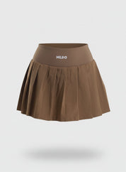 FALDA PLISADA HERO MARRON