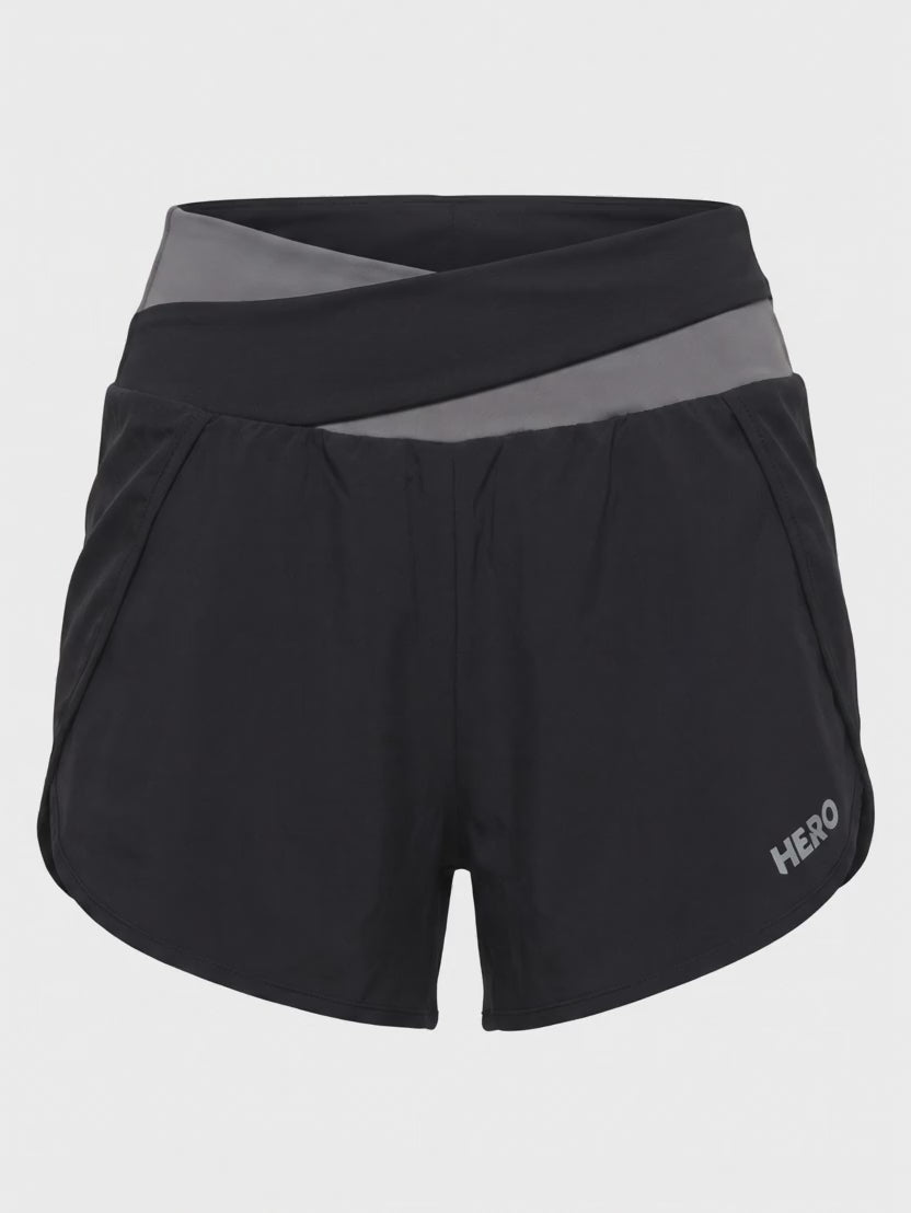 SHORT RUN FIT HERO NEGRO