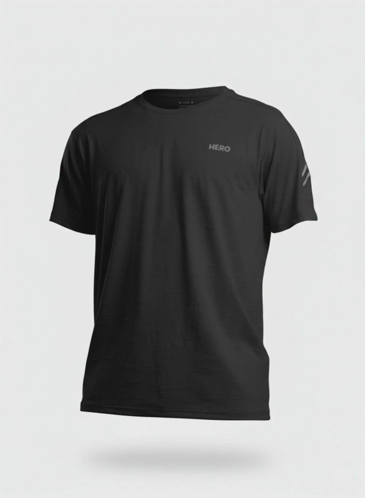 SHIRTBASIC HERO NEGRO