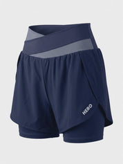 SHORT RUN FIT HERO AZUL