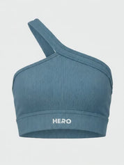 TOP RIBBED STRAP HERO AZUL BEBE