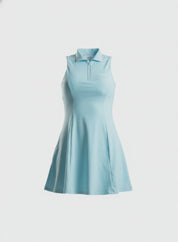 VESTIDO GOLF LISO HERO AZUL BEBE