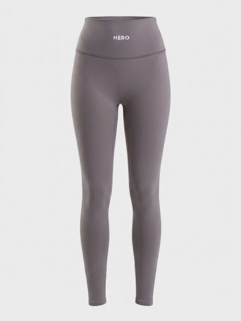 LEGGIN DAMA DOBLE COSTURA HERO MARRON