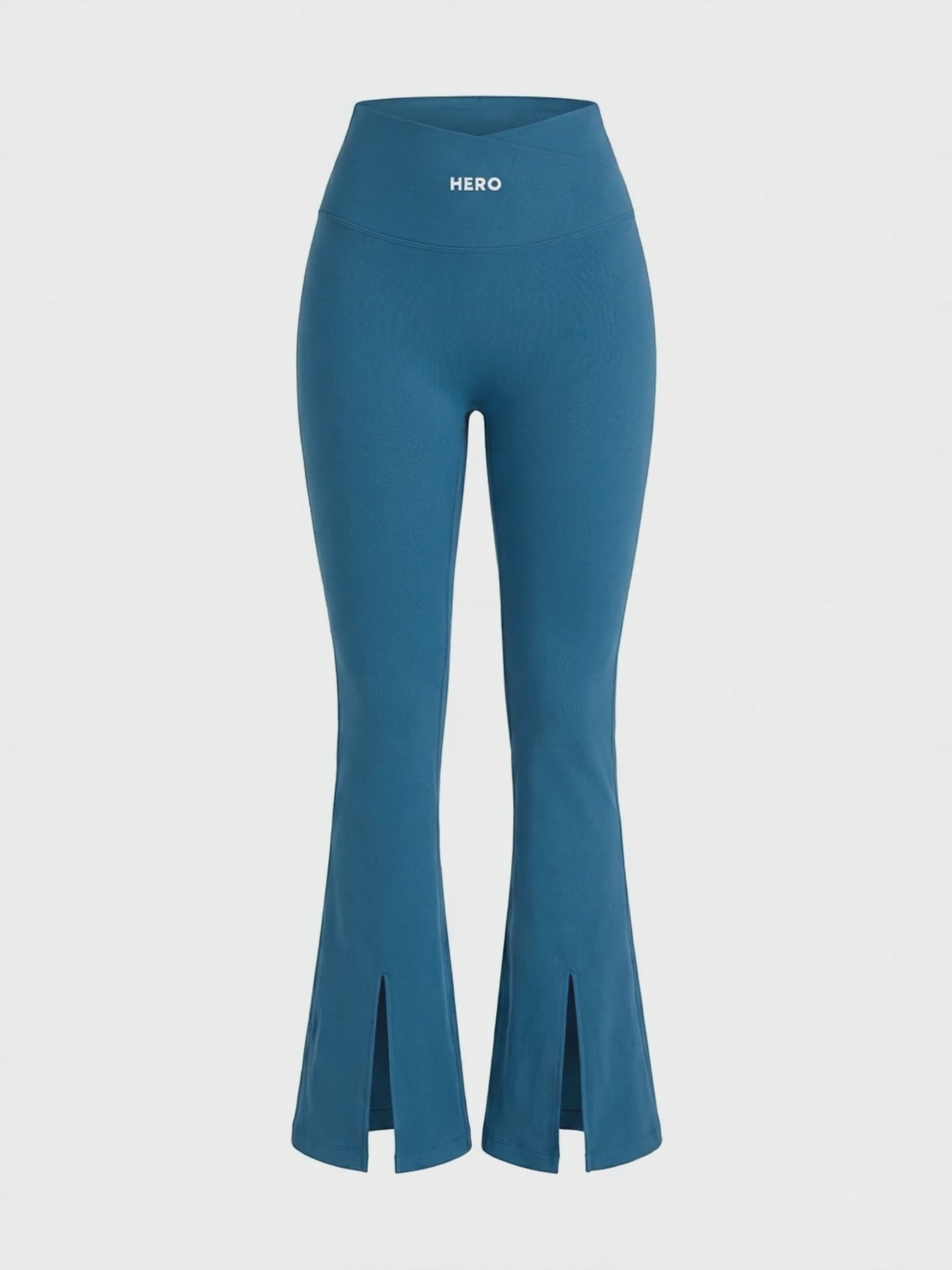 LEGGIN FLAREN CON ABERTURAS HERO AZUL REY