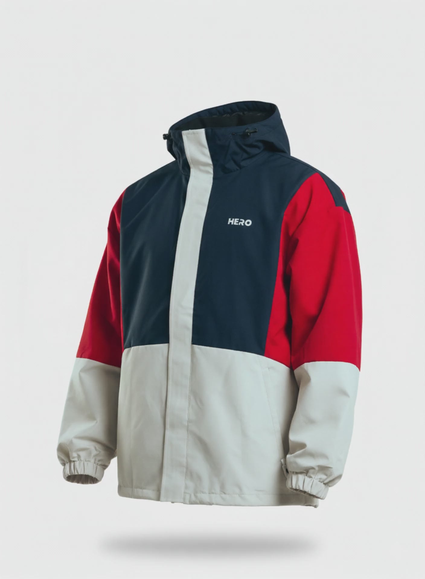 CHAQUETA OVERZIDE HERO ROJO