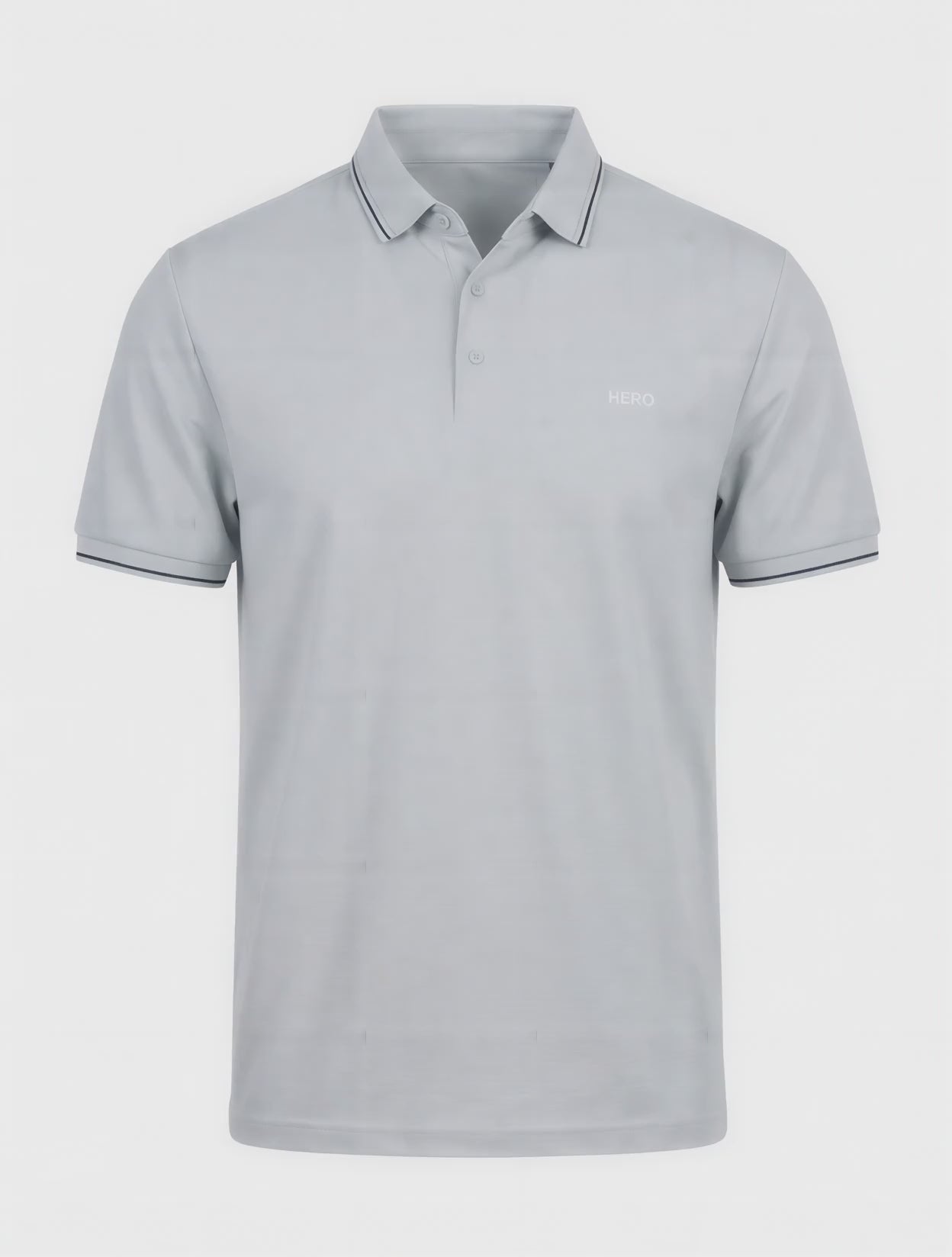 SPORT FIT POLO HERO GRIS CLARO