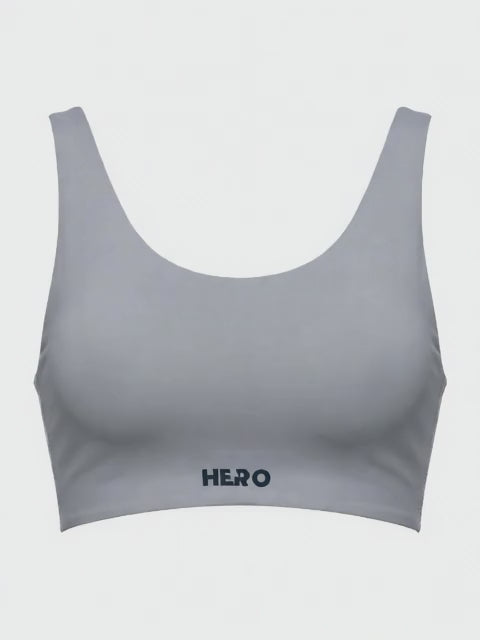 TOP UNECK TANK HERO GRIS