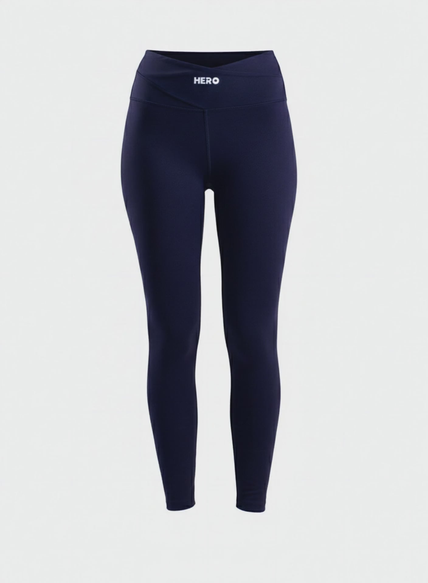 LEGGIN CINTURA EN V PLEGADA HERO MORADO