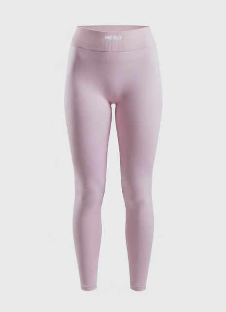 LEGGIN DOBLE COSTURA LISO HERO ROSADO