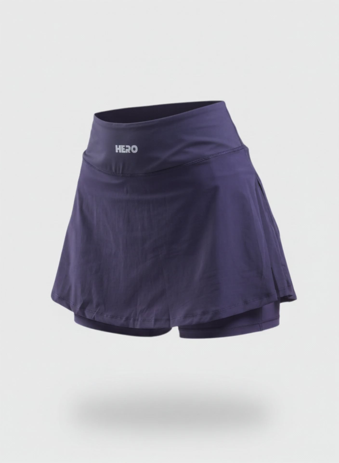 FALDA PLISADA LINEA HERO LILA