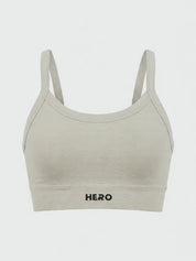 BRASIER DEPORTIVO STRAP DELGADO CON ESPALDA EN X HERO BEIGE