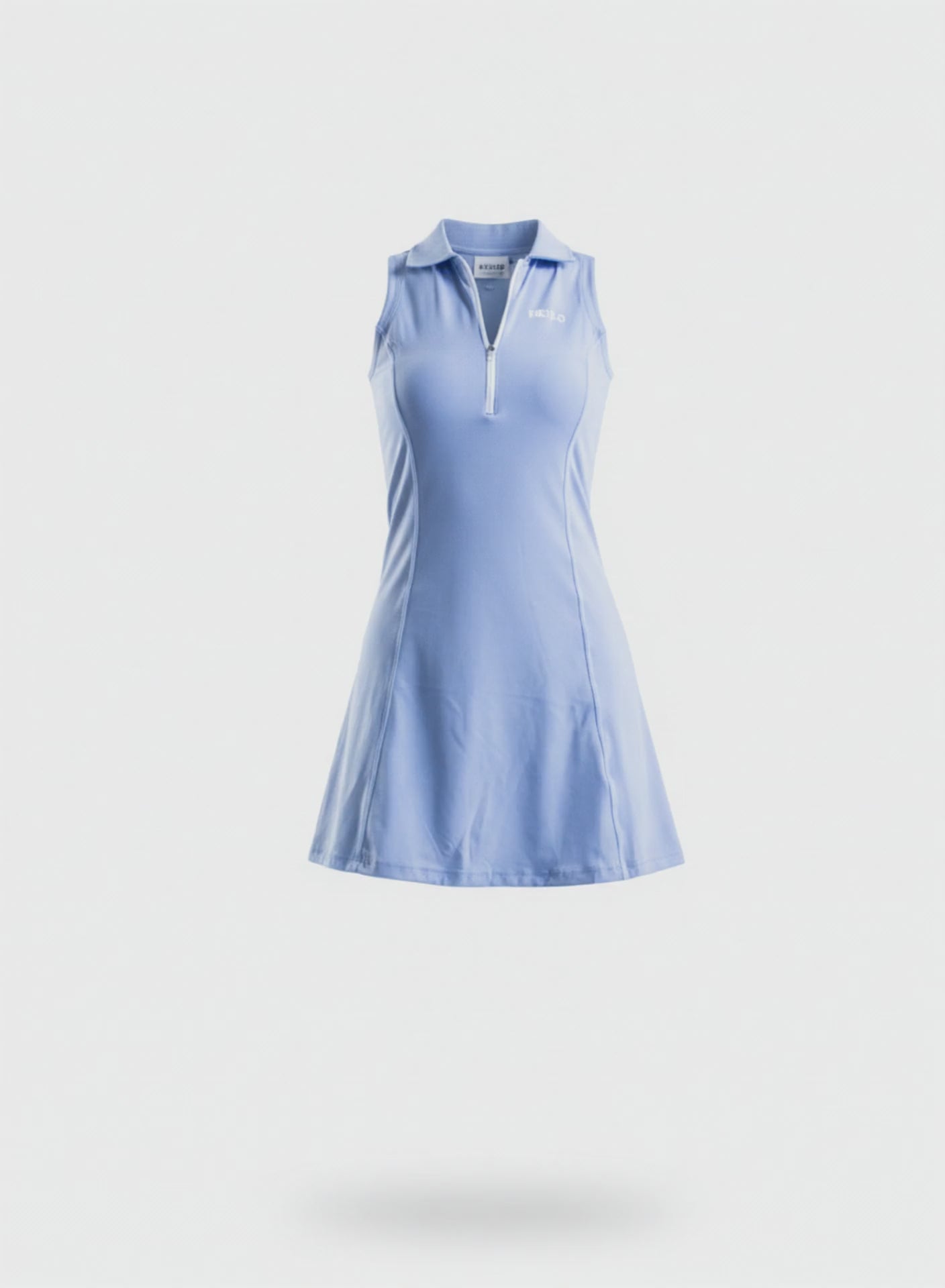 VESTIDO TENIS POLO ZIPPER HERO MORADO