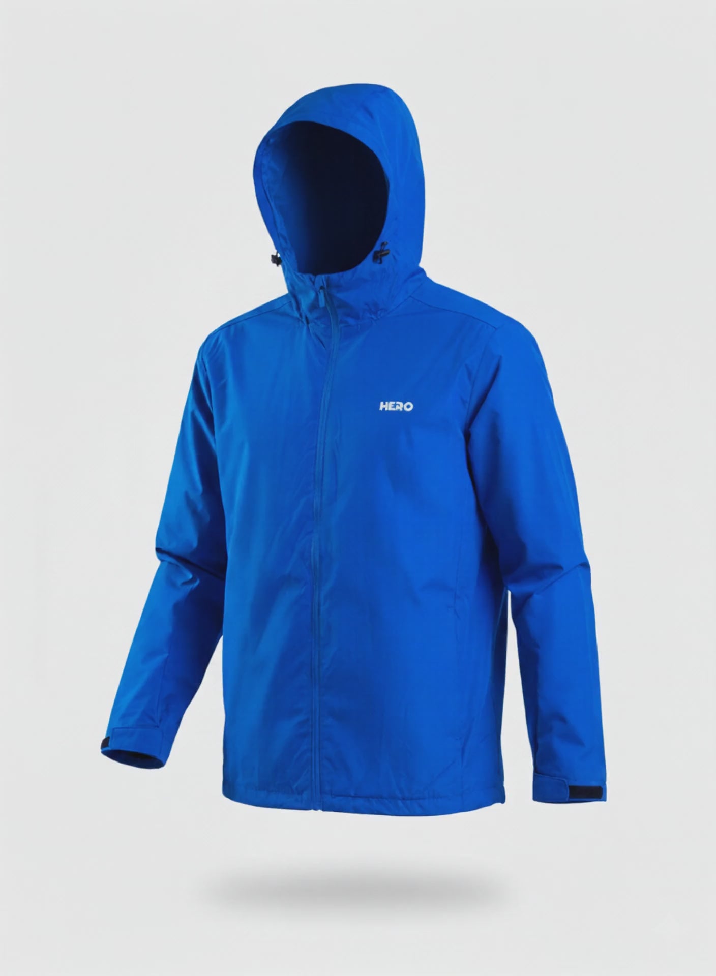 CHAQUETA IMPERMEABLE BASICA HERO AZUL