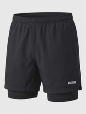 SHORT TACTICO BIKER HERO NEGRO