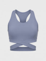 TOP AMARRE DOBLE HERO GRIS