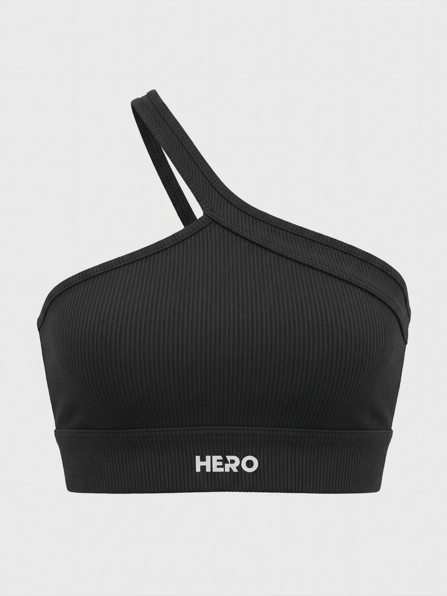 TOP RIBBED STRAP HERO NEGRO