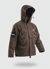 CHAQUETA TACTICA HERO MARRON