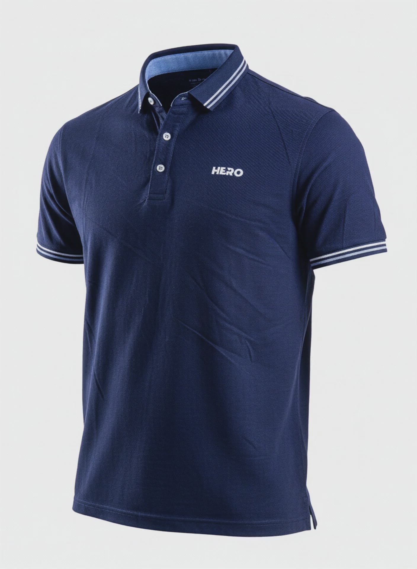 CHEMISE POLO 3 BOTONES GOLF HERO MORADO