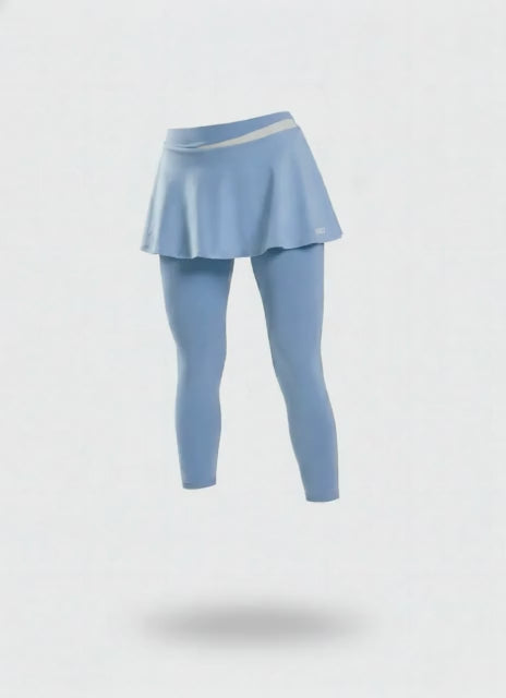 SKORT LEGGIN FIT AZUL