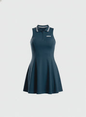 VESTIDO GOLF LISO HERO AZUL