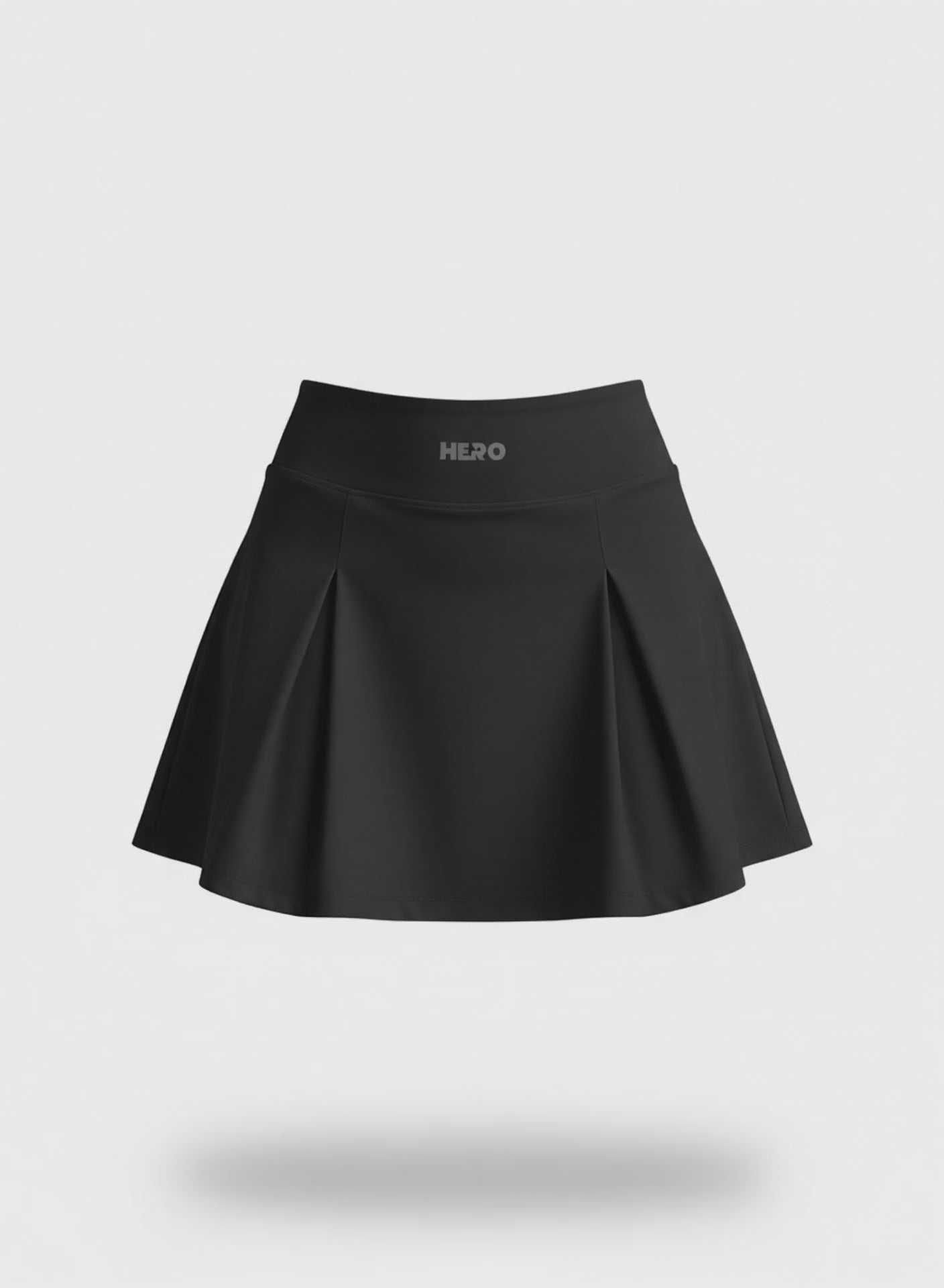 FALDA DEPORTIVA DE PLIEGUES HERO NEGRO