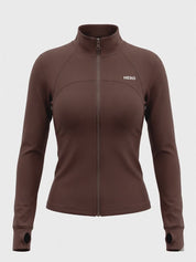 SUETER VELVET CROP HERO MARRON