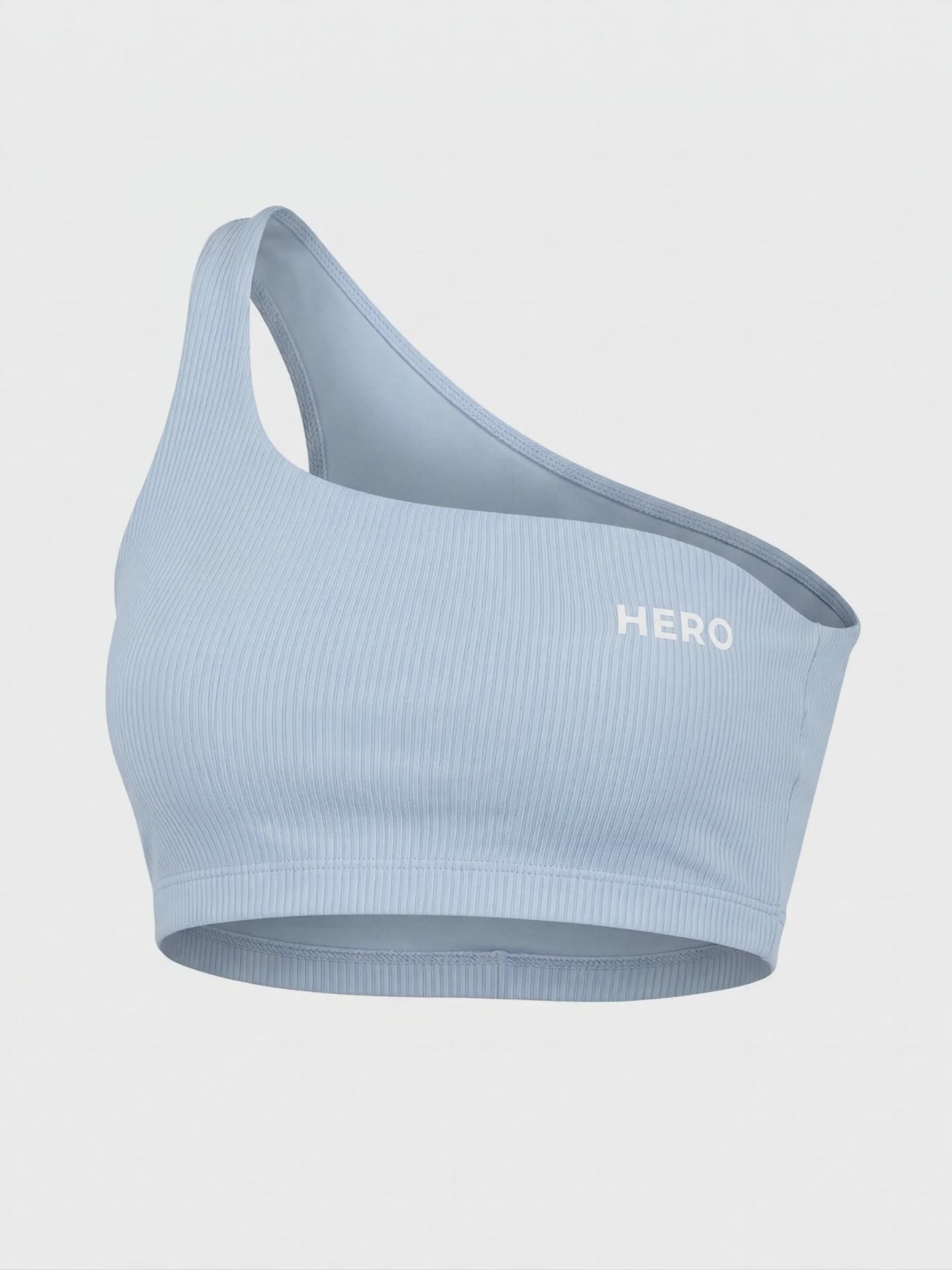 TOP ESCOTE EN UN HOMBRO HERO AZUL