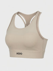 TOP YOGA RETRO HERO BEIGE