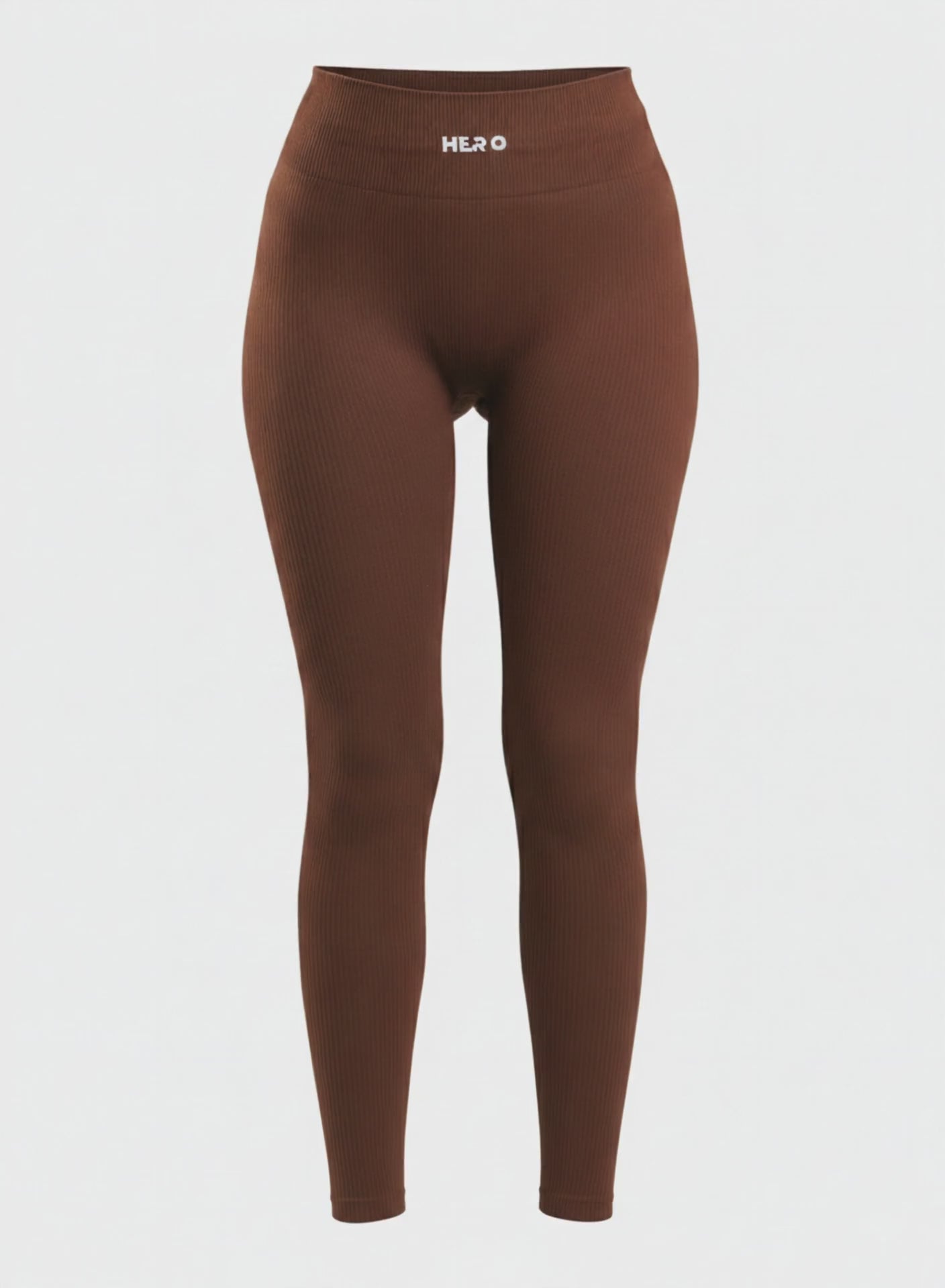 LEGGIN DAMA ACANALADO HERO MARRON