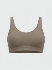 CROPTOP SPIDER HERO TAUPE
