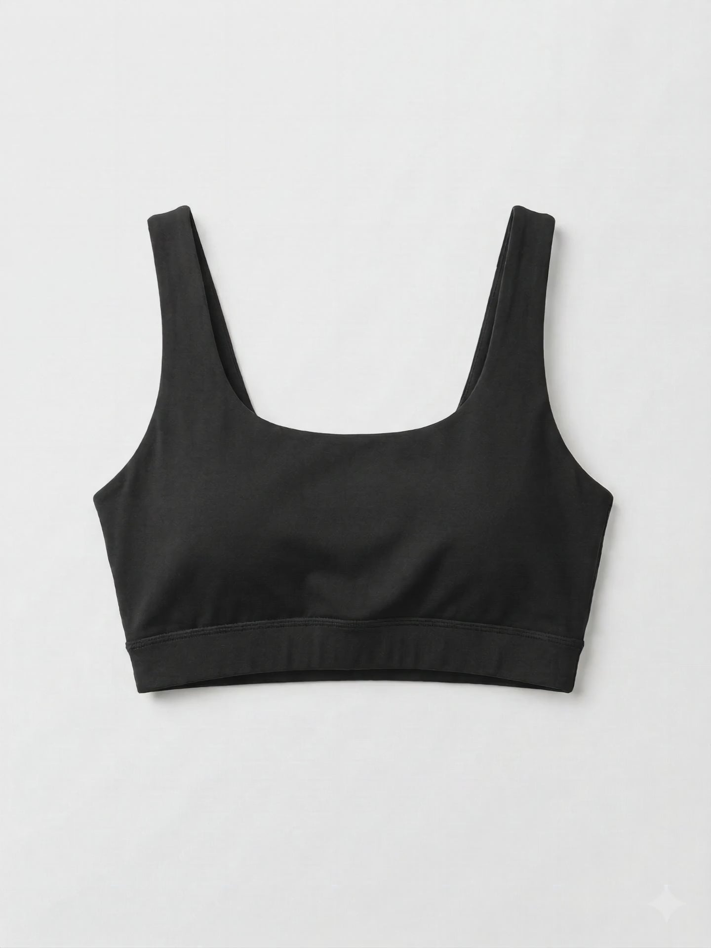 CROPTOP RIGUIDO HERO NEGRO