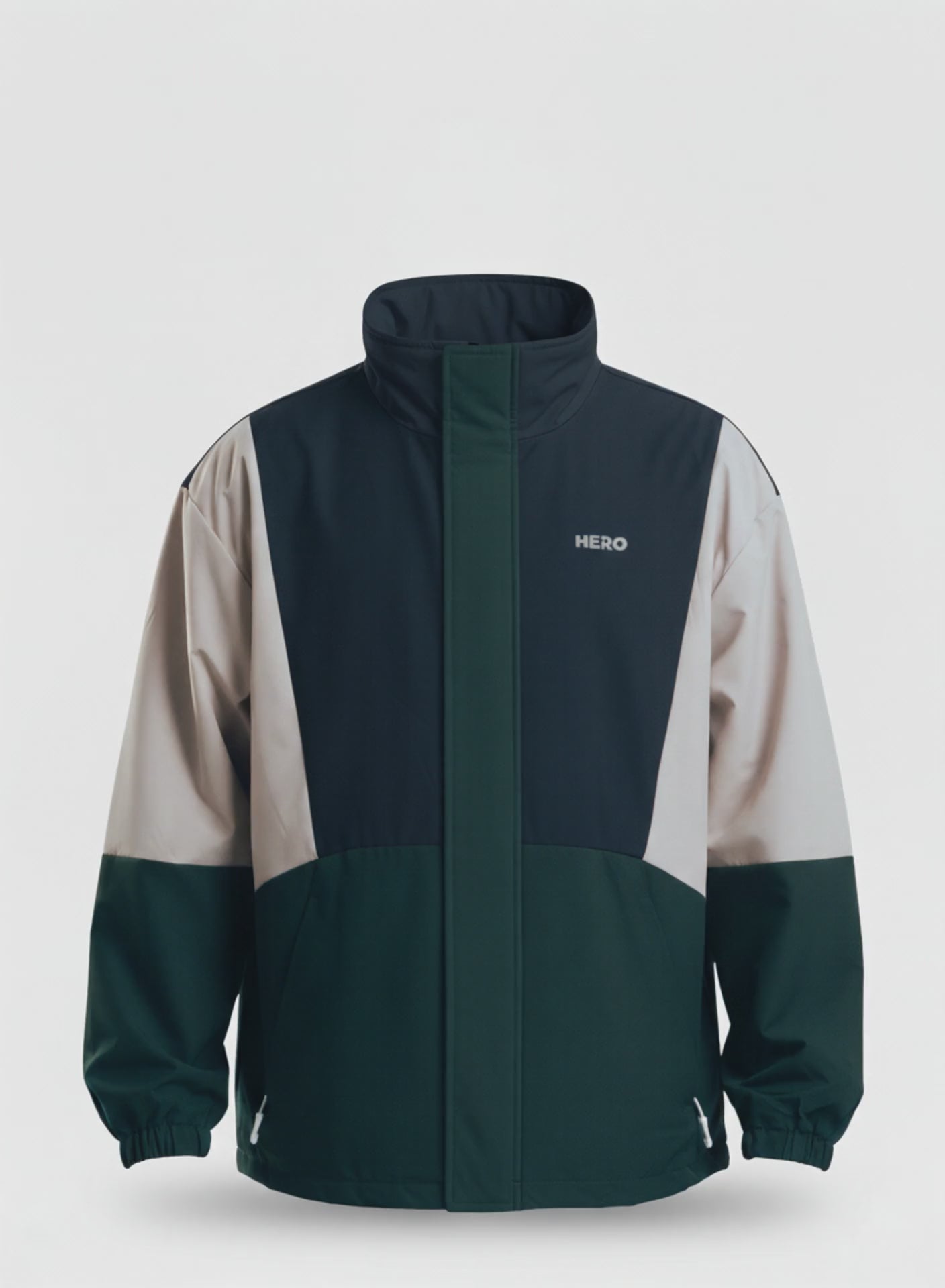CHAQUETA OVERZIDE HERO VERDE